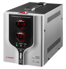 ЗУБР 2000ВА, 2 кВт, автоматический стабилизатор напряжения, Профессионал (59375-2)