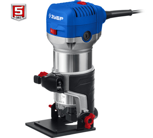 ЗУБР 750 Вт, кромочный фрезер, сумка, 3 основания, Профессионал (ФПК-750Н) купить  в Сочи