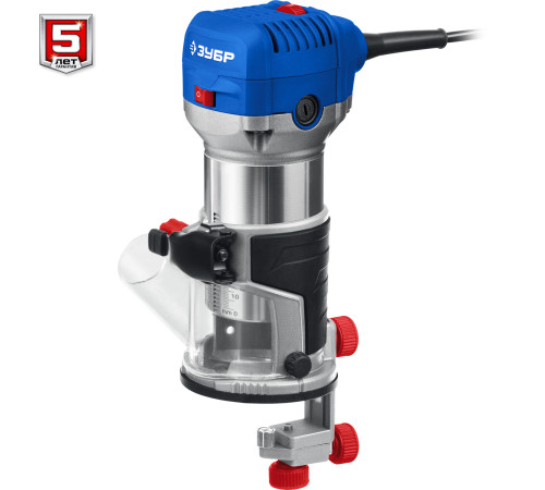 ЗУБР 750 Вт, кромочный фрезер, сумка, 3 основания, Профессионал (ФПК-750Н) купить  в Сочи