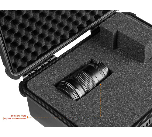 KRAFTOOL PANZER-10, 270 х 240 х 170 мм, (10″), IP55, ударопрочный пластиковый ящик (38251-10) купить  в Сочи