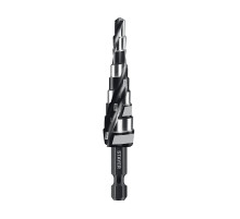 STAYER Pro-Max 4-12мм, 9 ступеней, винтовая спираль, сверло ступенчатое (29661-4-12-9)