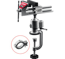 ЗУБР Моделист, 75 мм, шарнирно-поворотные тиски (32487-75) ЗУБР Моделист, 75 мм, шарнирно-поворотные тиски (32487-75)