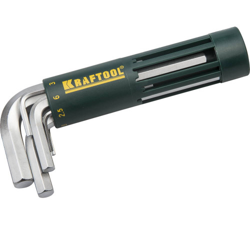 KRAFTOOL 8 шт, набор коротких имбусовых ключей (27430-1) купить  в Сочи