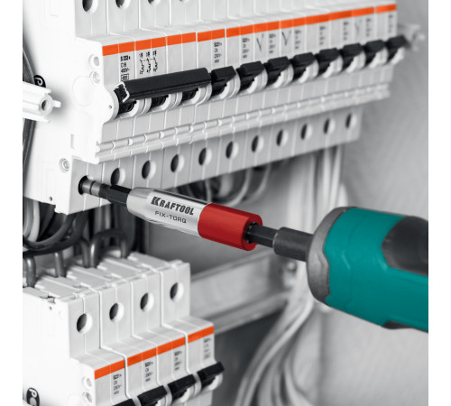 KRAFTOOL FIX-TORQ 4.0 Нм динамометрический адаптер для бит (64035-4.0) купить  в Сочи