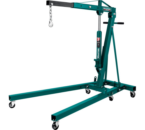 KRAFTOOL KMG-2, 2 т, 25 - 2250 мм, складной гидравлический кран (43411-2) купить  в Сочи