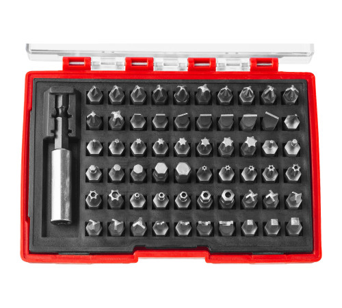 ЗУБР MX-61, 61 шт, набор бит с адаптером (26089-H61) купить  в Сочи