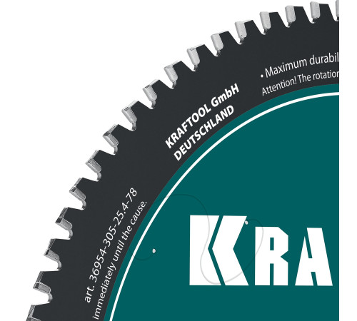 KRAFTOOL Metal Cut 305 х 25.4 мм, 78Т, диск пильный по металлу и стали (36954-305-25.4-78) купить  в Сочи