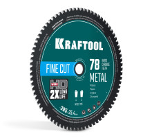 KRAFTOOL Metal Cut 305 х 25.4 мм, 78Т, диск пильный по металлу и стали (36954-305-25.4-78)