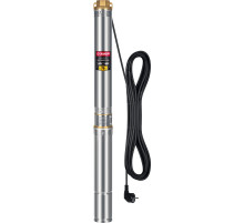 ЗУБР 550 Вт, 40 м напор, скважинный центробежный насос, корпус из нержавеющей стали (НСЦ-75-40)