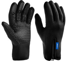 ЗУБР НОРД, XL (10), утеплённые, противоскользящие, сенсорные, ветро- и влагозащищенные перчатки, Профессионал (11460-XL)