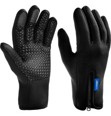 ЗУБР НОРД, XL (10), утеплённые, противоскользящие, сенсорные, ветро- и влагозащищенные перчатки, Профессионал (11460-XL)