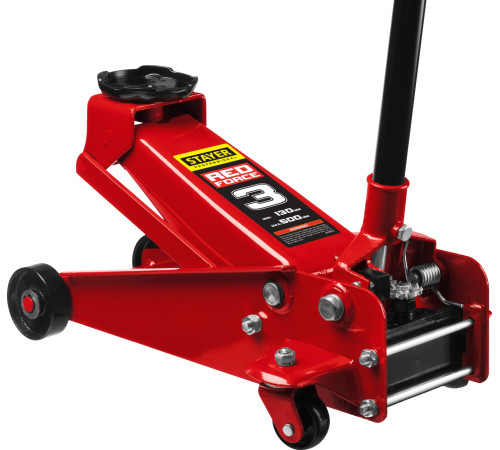 STAYER F-30 RED FORCE, 3 т, 130 - 350 мм, подкатной домкрат с высоким подъемом для СТО, Professional (43150-3) купить в Сочи STAYER F-30 RED FORCE, 3 т, 130 - 350 мм, подкатной домкрат с высоким подъемом для СТО, Professional (43150-3) купить в Сочи