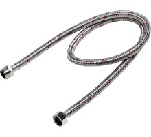 ЗУБР 1/2″, 1 м, гайка-штуцер, гибкая подводка для воды (51005-G/S-100)