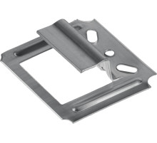 ЗУБР Кляймер-У, 8 мм, цинк, 50 шт, усиленный крепеж для вагонки блок хауса имитации бруса (3075-08)