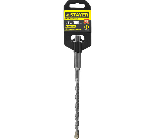 STAYER Бур SDS-plus 7 x 160 мм, Professional купить в Сочи STAYER Бур SDS-plus 7 x 160 мм, Professional купить в Сочи