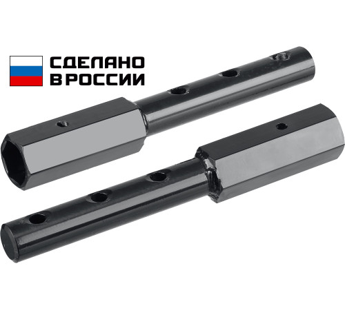 ЗУБР УД-3, НЕХ 32 - круг 30 мм, 2 шт., удлинитель (707107-3) купить  в Сочи