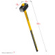 STAYER Fiberglass, 6 кг, кувалда с удлинённой рукояткой, Professional (20110-6) купить в Сочи