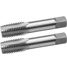 ЗУБР М10 x 1.0 мм, сталь 9ХС, комплект ручных метчиков (4-28006-10-1.0-H2)