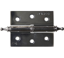 ЗУБР 75 х 63 х 2.5 мм, разъемная, левая, цвет хром (CP), 2 шт, карточная петля (37605-075-2L)