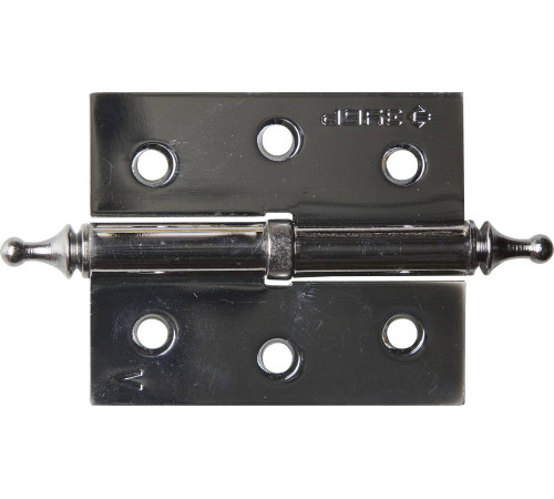 ЗУБР 75 х 63 х 2.5 мм, разъемная, левая, цвет хром (CP), 2 шт, карточная петля (37605-075-2L) купить  в Сочи