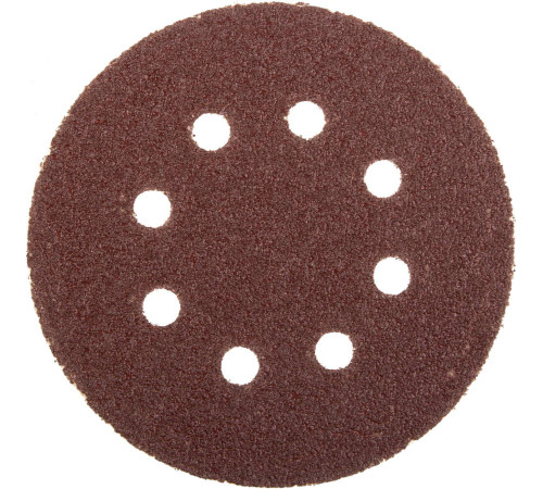 Круг STAYER ″PROFI″ из абразивной бумаги на велкро основе, 8 отв., P40, 125мм, 5шт купить  в Сочи