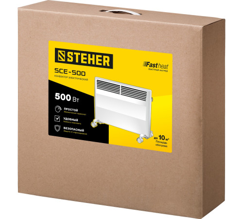 STEHER Е серия 0.5 кВт, электрический конвектор (SCE-500) купить в Сочи STEHER Е серия 0.5 кВт, электрический конвектор (SCE-500) купить в Сочи