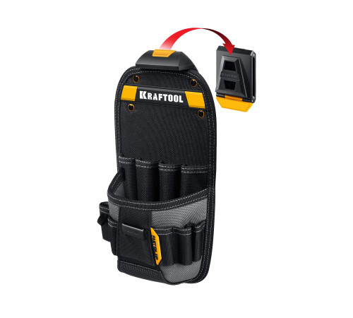 KRAFTOOL KP-11 поясная сумка с быстросъёмным креплением FastClip, 170 х 360 мм (38777) купить  в Сочи