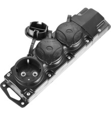 СИБИН 3 гнезда, IP44 колодка для удлинителя (55114-3)