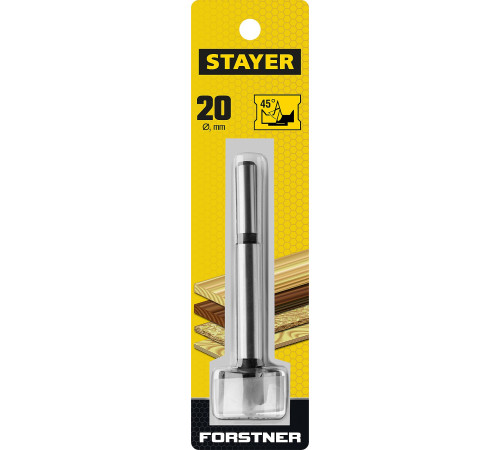 STAYER Forstner, 20 мм, ДСП, cверло Форстнера по дереву (29985-20) купить  в Сочи