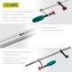 KRAFTOOL Universal UF-400/8, 80 х 400 мм, универсальная струбцина F (32018-080-400) купить в Сочи