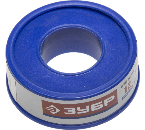 ЗУБР 0.1 мм х 12 мм х 15 м, 0.16 г/см3, ФУМ лента (12373-12-016) купить  в Сочи