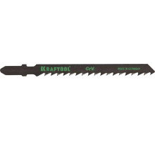 KRAFTOOL T144D, EU-хвост., по дереву, быстрый рез, шаг 4 мм, 75 мм, 5 шт, полотна для лобзика (159521-4-S5)