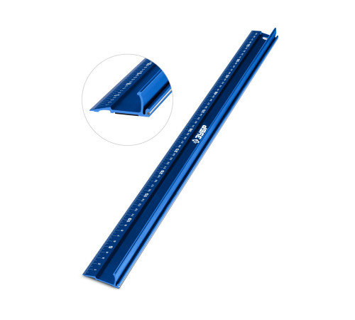 ЗУБР 0,6 м, Усиленная алюминиевая линейка со стальной направляющей, Профессионал (34382-60) купить  в Сочи