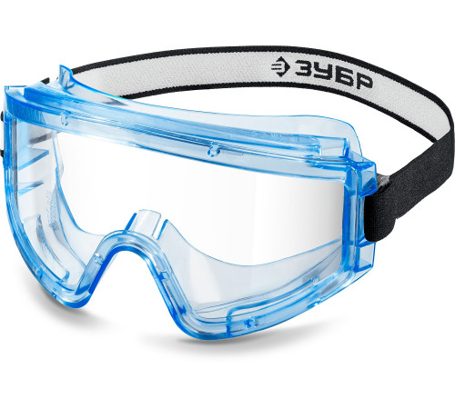 ЗУБР ПАНОРАМА Г, закрытого типа, стекло из ударопрочного поликарбоната, защитные очки, герметичные, Профессионал (110232) купить  в Сочи