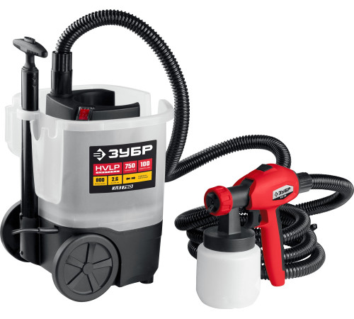 ЗУБР 750 Вт, краскопульт электрический, воздушный (КПЭ-750) купить  в Сочи