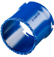 ЗУБР 67 мм, L 55 мм, карбид вольфрама, коронка кольцевая, Профессионал (33350-67)