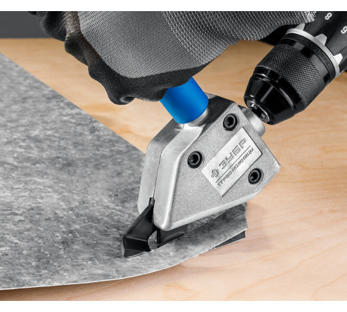 ЗУБР Турбо-Ножницы, насадка-ножницы для реза листового и гофрированного металла (23292) купить  в Сочи