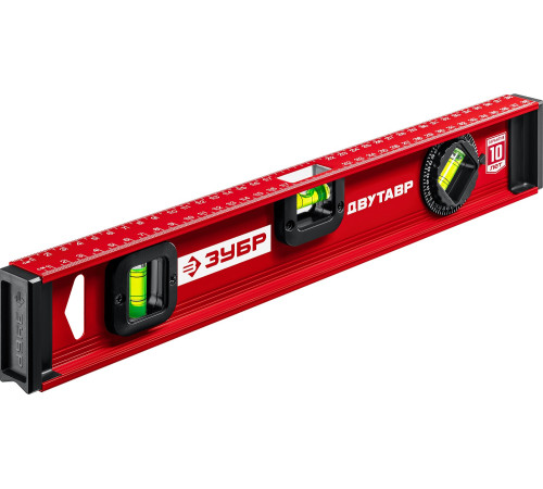 ЗУБР ДВУТАВР, 400 мм, двутавровый, уровень с усиленным профилем (4-34583-040) купить  в Сочи