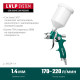KRAFTOOL AirFlat, LVLP, 1.4 мм, пневматический краскопульт с верхним бачком (06524-1.4) купить в Сочи