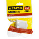 STAYER MAXElectro, белая, 6 А/220 В, 1300 Вт, прямая вилка (55150-W) купить в Сочи