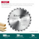 KRAFTOOL Fast, 185 х 20 мм, 24Т, пильный диск по дереву (36950-185-20) купить в Сочи