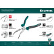 KRAFTOOL 200 мм, изогнутые тонкогубцы (22011-4-20) купить в Сочи