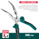 KRAFTOOL 200 мм, изогнутые тонкогубцы (22011-4-20) купить в Сочи