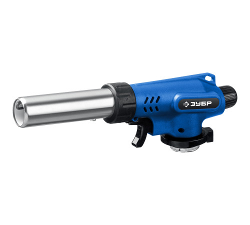 ЗУБР ГП-500, 1300°C, увеличенный выход пламени, газовая горелка с пьезоподжигом на баллон с цанговым соединением, Профессионал (55552) купить  в Сочи