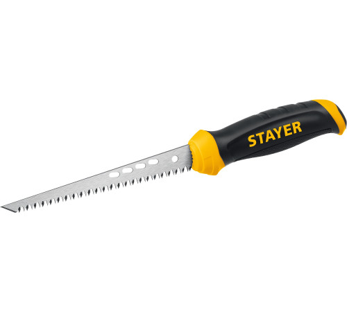 STAYER 160 мм, выкружная ножовка по гипсокартону, Professional (15173) купить в Сочи STAYER 160 мм, выкружная ножовка по гипсокартону, Professional (15173) купить в Сочи