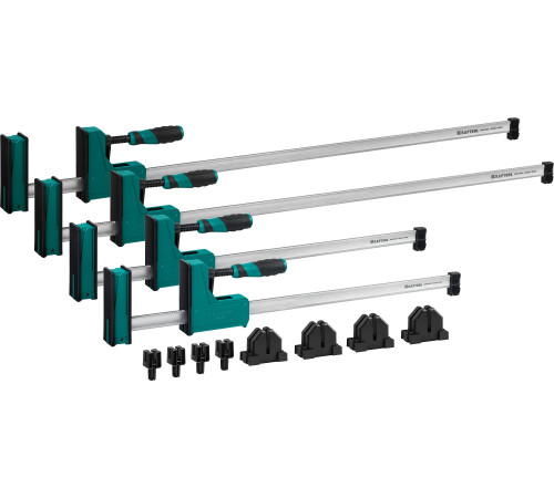 KRAFTOOL Grand SET-12, 12 предметов, 1000 мм, 600 мм, набор корпусных струбцин и принадлежностей (32240-H12) купить  в Сочи KRAFTOOL Grand SET-12, 12 предметов, 1000 мм, 600 мм, набор корпусных струбцин и принадлежностей (32240-H12) купить  в Сочи