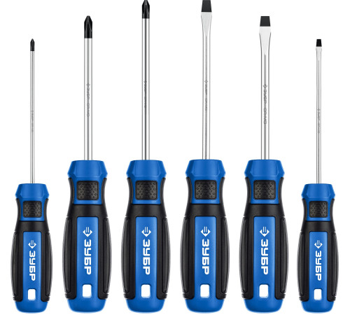 ЗУБР 6 предм., набор отверток, Профессионал (25239) купить  в Сочи