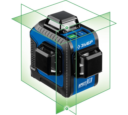 ЗУБР КРЕСТ 3D, лазерный нивелир, Профессионал (34909) купить  в Сочи