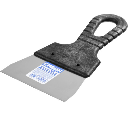 СИБИН 100 мм, пластиковая ручка, нержавеющий шпатель (10079-100) купить  в Сочи