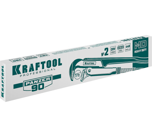 KRAFTOOL PANZER-90, №2, 1.5″, 440 мм, трубный ключ с прямыми губками (2734-15) купить в Сочи KRAFTOOL PANZER-90, №2, 1.5″, 440 мм, трубный ключ с прямыми губками (2734-15) купить в Сочи